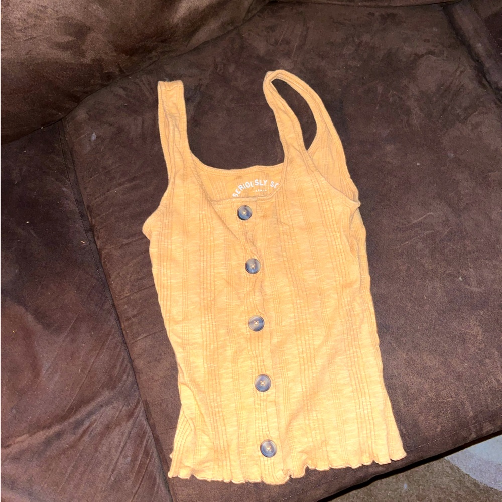 Yellow tank top
